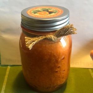 Mandarin Cilantro Scented Candle - Hand Poured